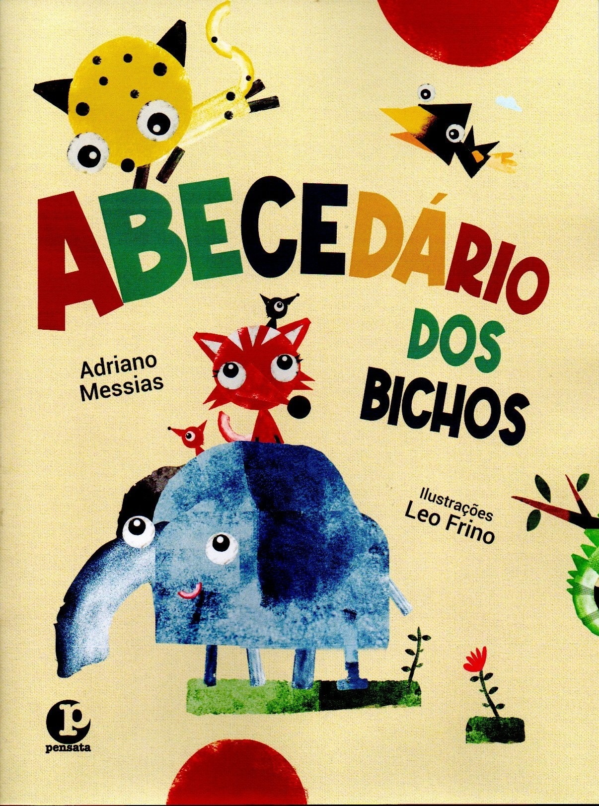 Capa: ABECEDÁRIO DOS BICHOS, de Adriano Messias